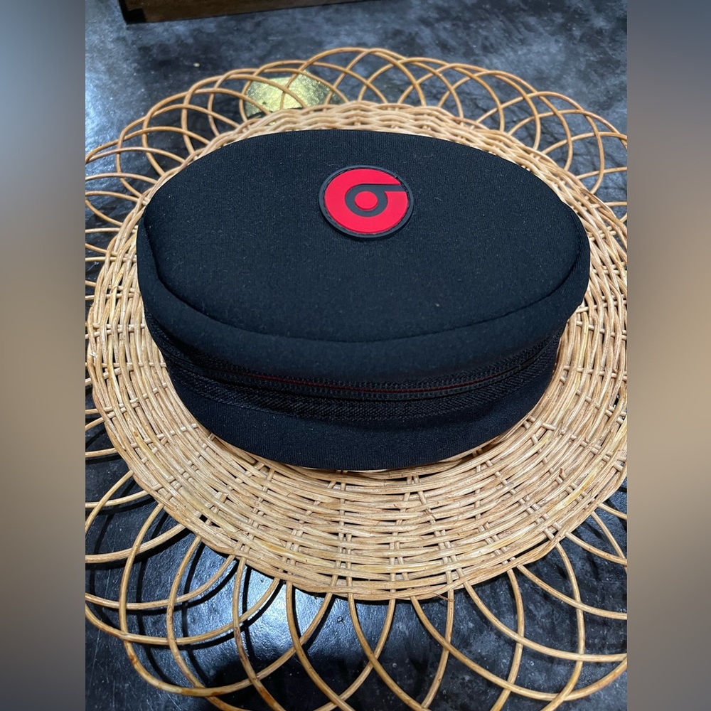 Beats Black and Red Headphone Case